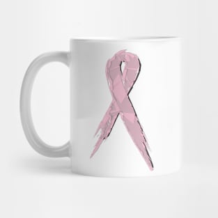 Pink Ribbon Mug